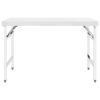 Kitchen Folding Work Table 47.2"x24"x32" Stainless Steel