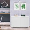 Double Sliding Door Sideboard Porch Cabinet --YS